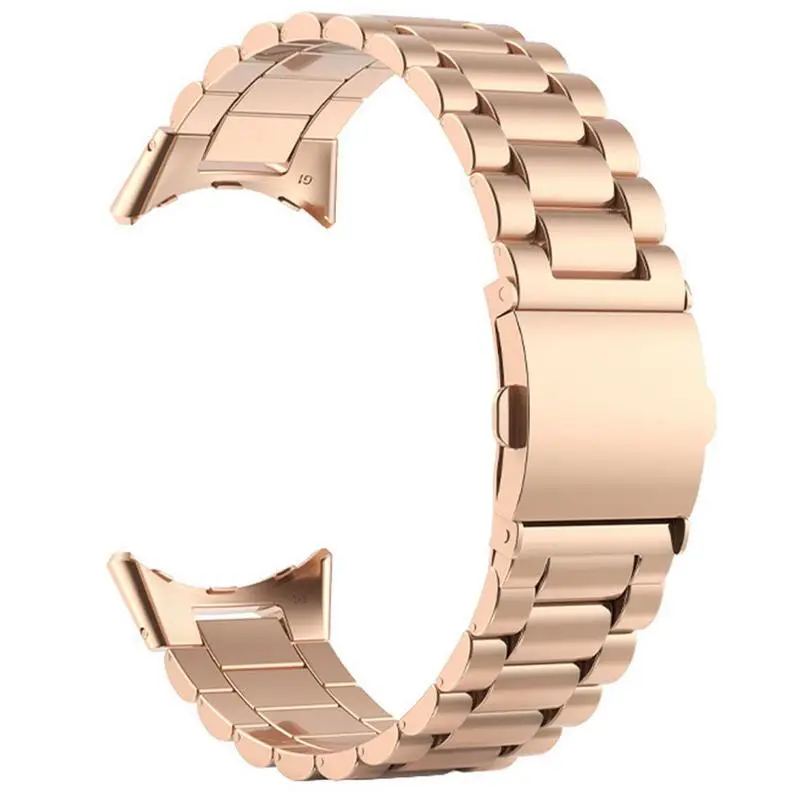 

Metal Links Strap For Watch Buckle Strap Band No Gaps Classic Buckle For Pixel Watch Steel Replacement Bracelet