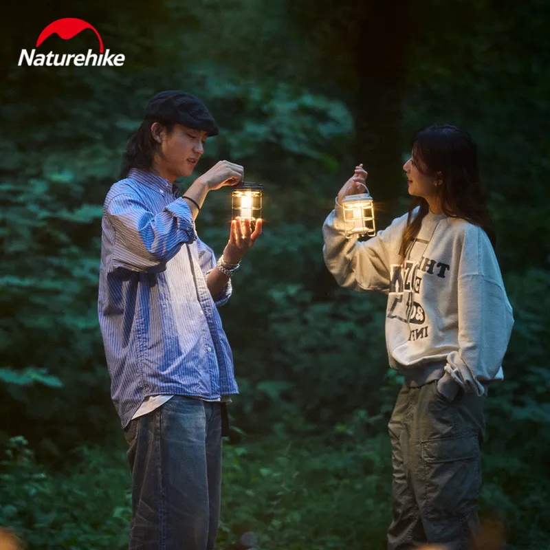 Ультралегкая Светодиодная лампа Naturehike для кемпинга уличный портативный