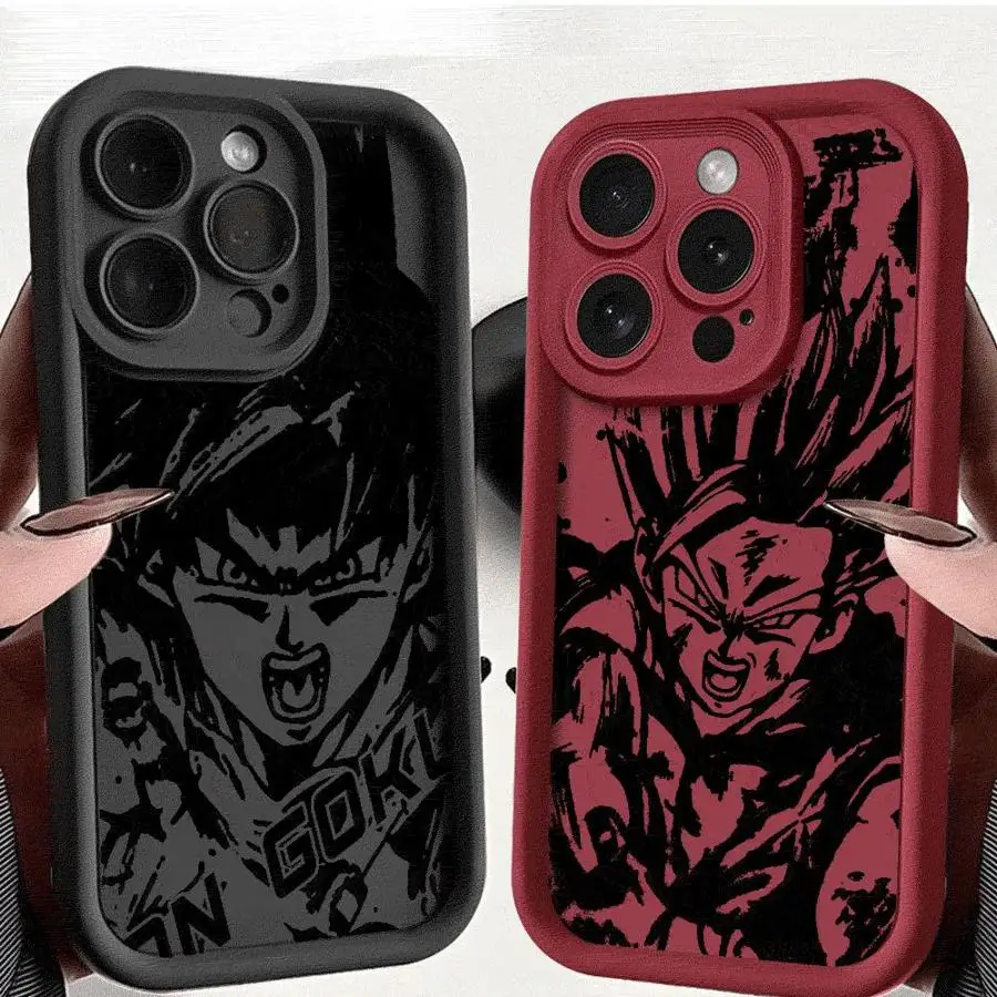 Anime D-Dragons-Balls Phone Case for Apple iPhone 16 11 13 15 12 14 Pro Max 7 XR X XS Mini Plus 8 Silicone Cover