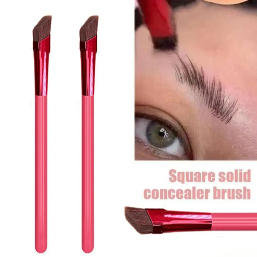 

Wild Eyebrow Brush Multifunction Simulated Eyebrow Hair Makeup Brush Contour Eyeshadow Concealer Square Make Up Brushes