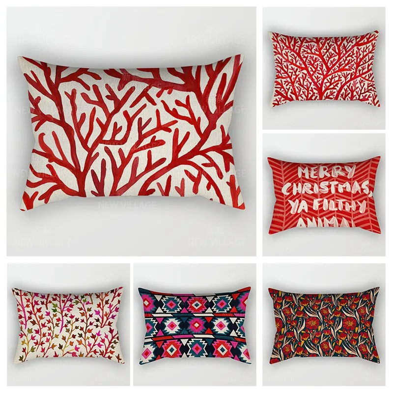 

Скандинавский осенний домашний декор 30*50, чехол для диванной подушки, чехол для дивана, чехол для дивана, 30x50 см, 40x60 40*60, бохо, винтажная манда...