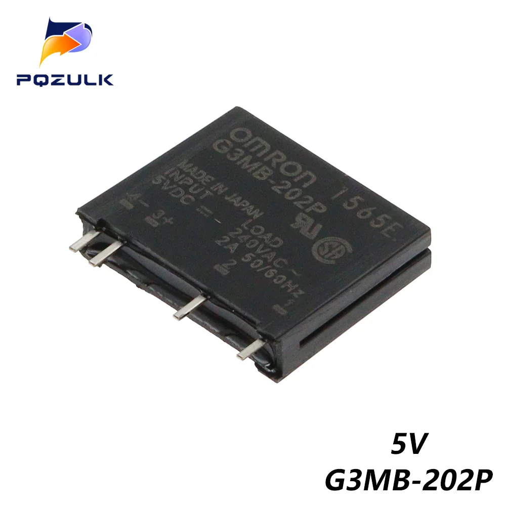 

5 шт. твердотельный релейный модуль PQZULK G3MB 202P DC-AC 5V 12V 24V 240V 2A
