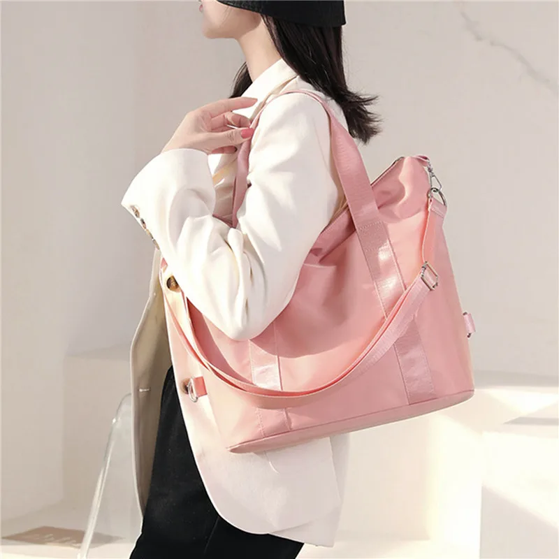 

Women Shoulder Bag Female Light Crossbody Bag Ladies Messenger Bag Tote Nylon Waterproof Lady Purse Handbag