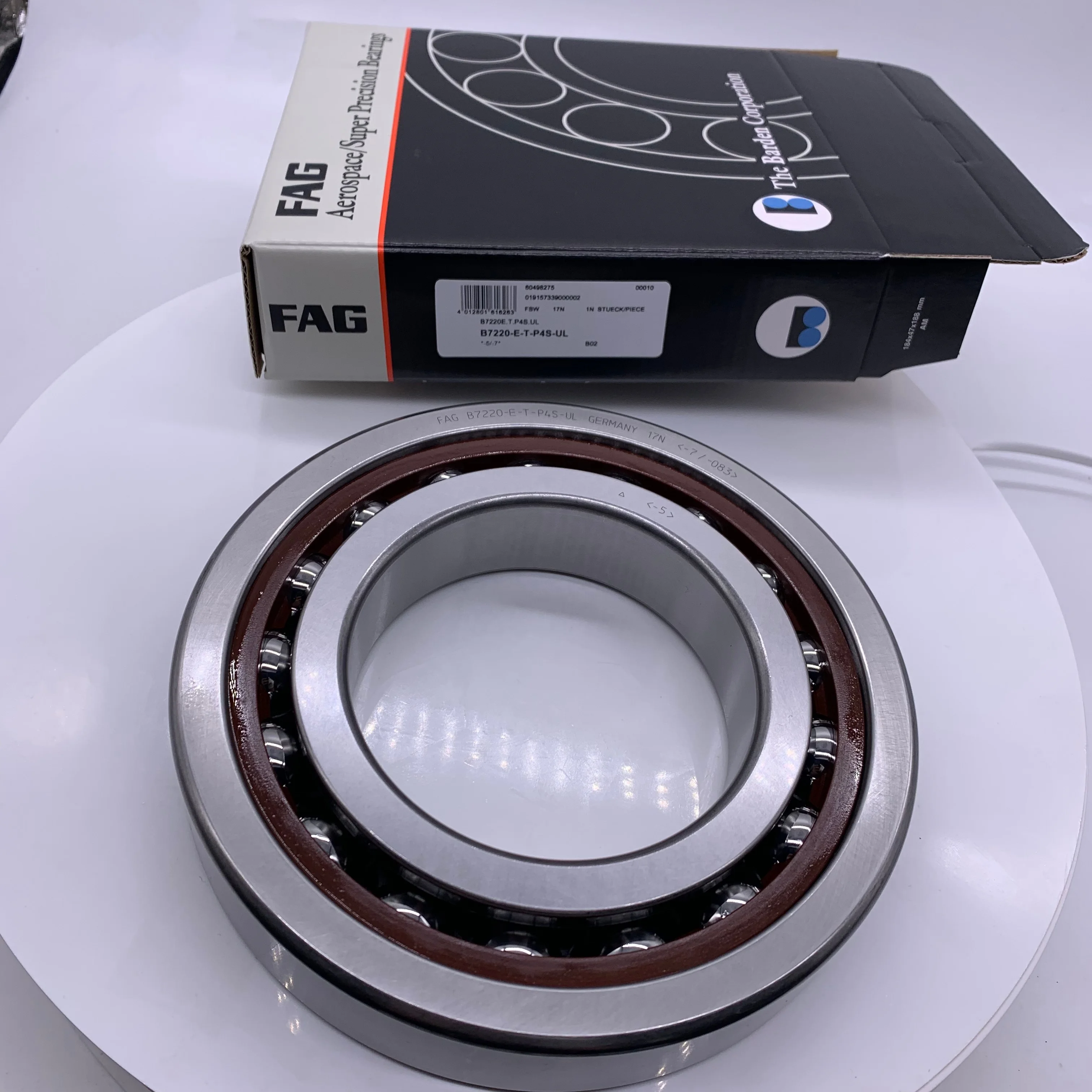 

71864-MP Angular contact ball bearing with solid brass cage