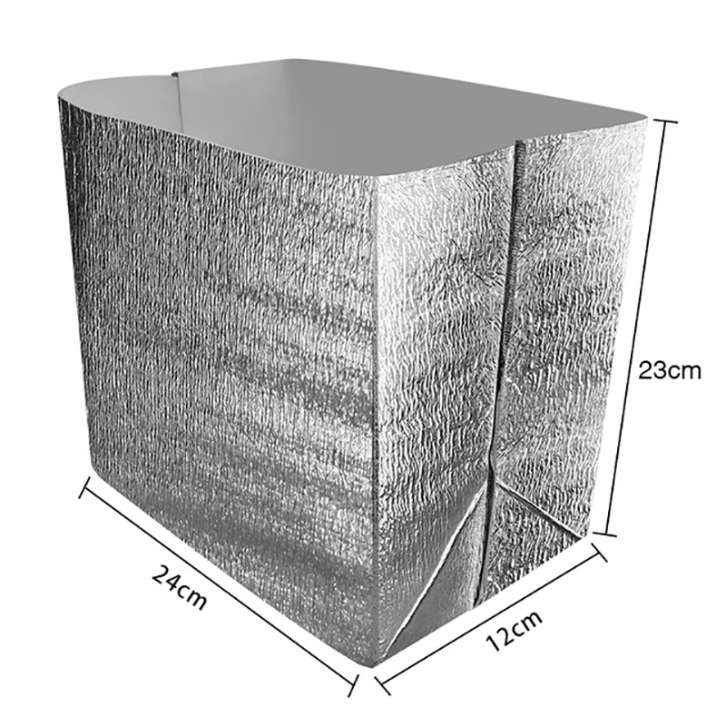 Изоляционная сумка для ланча Алюминиевые охлаждающие мешки 5 шт.