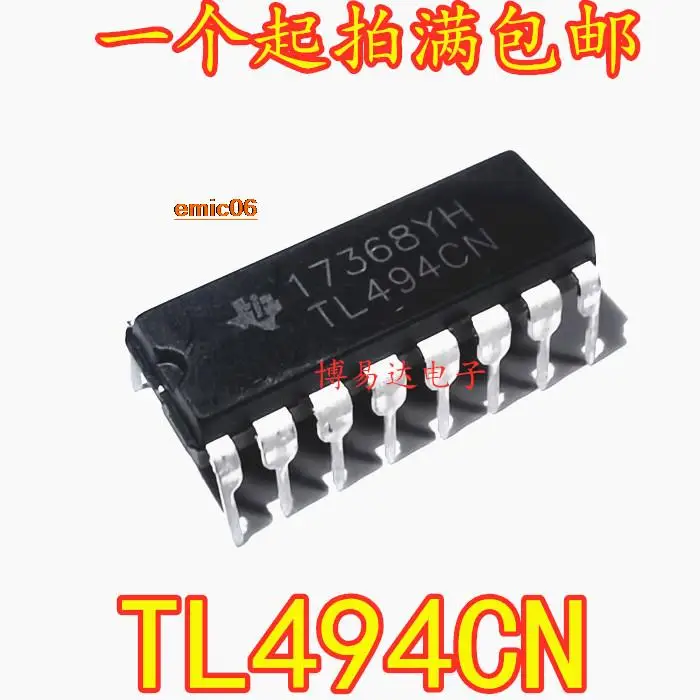 10 шт., Оригинальные запасные части TL494 TL494CN DIP-16