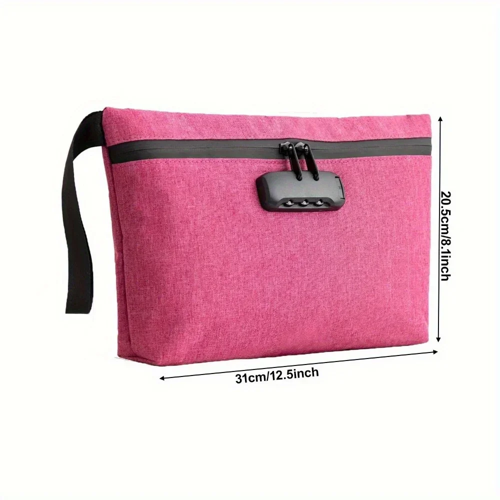 Водоотталкивающий герметичный чехол с кодовым замком защищенный от запаха