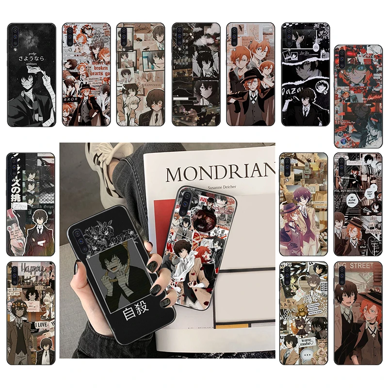

Japan Anime Bungou Stray Dogs Dazai Osamu Phone Case For Samsung A12 A32 A71 A11 A20 A01 A52 A21S A51 A50 A70 A31 A41 M31 Case