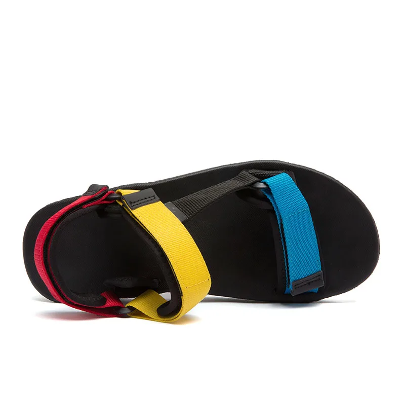 Summer Sandals Men Detachable Outdoor Beach Woven Strap Sports Men's Shoes Women Slippers Sandalia