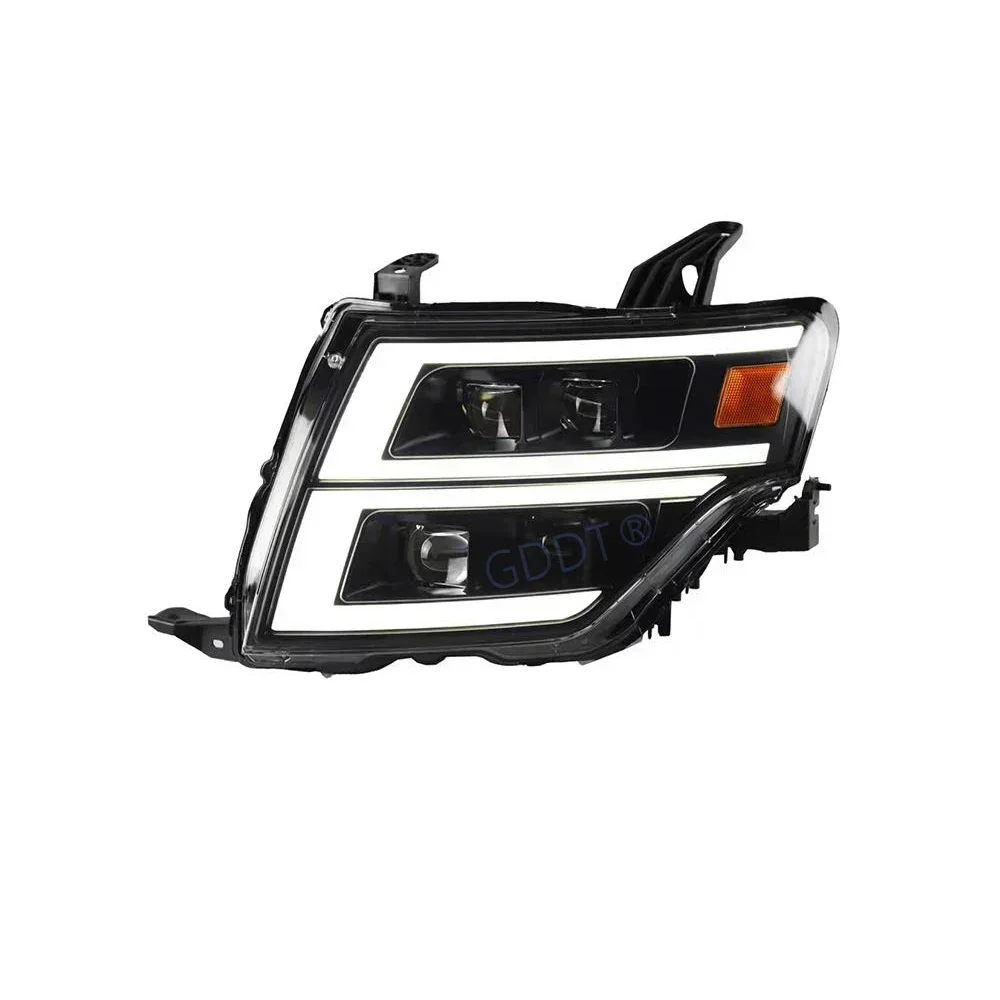 1 или 2 шт. светодиодные фары с 4 линзами для Pajero 4-й передние Montero Low High Beam Led Drl Shogun