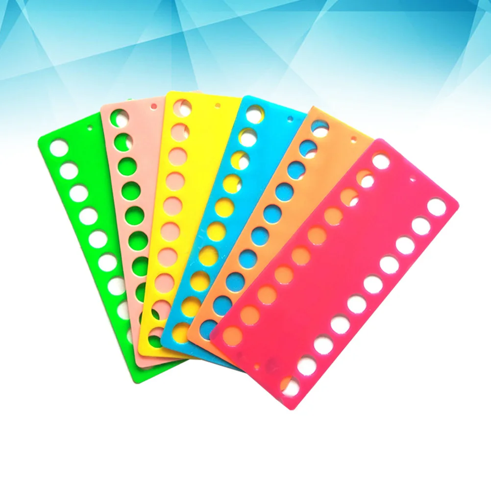 6 шт. шпульки из проволоки с перекрестной нитью организация хранения ниток