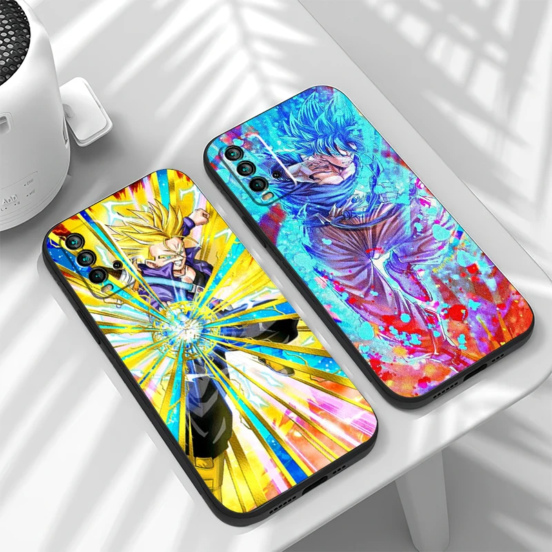 

Japan Anime Dragon Ball Phone Cases For Xiaomi Redmi Note 8 9 Pro Note 9S 8T ShockProof TPU Luxury Ultra Smartphone Original