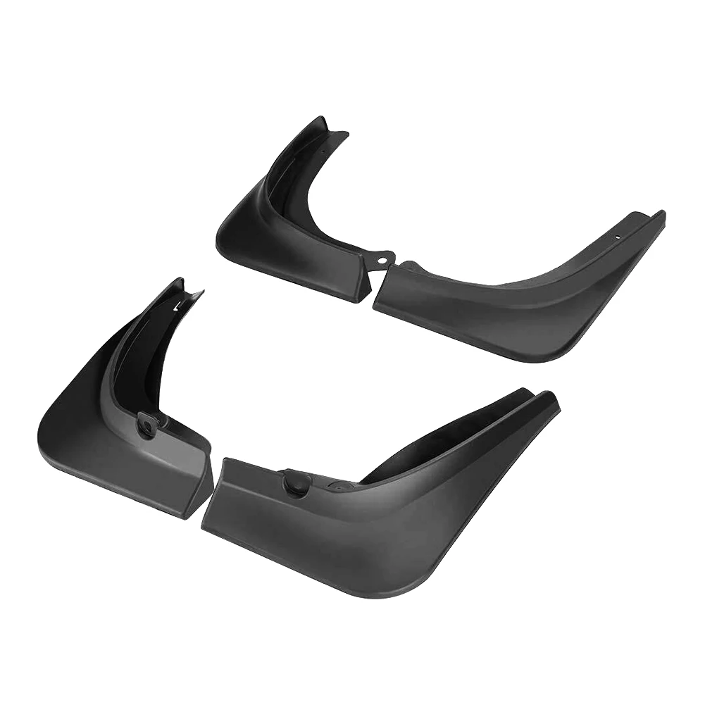 Автомобильные передние и задние брызговики для Tesla Model 3 2017 2018 2019 матовый черный
