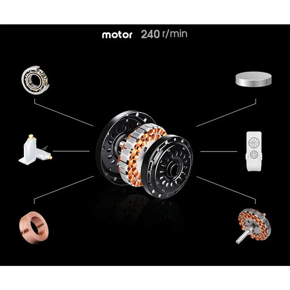 36-дюймовые 42-дюймовые потолочные вентиляторы светильник невидимый современный