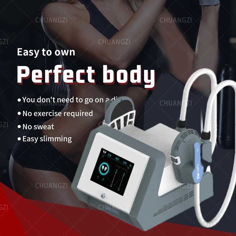 2022 NEWPortable EMslim Machine 4 handles RF Muscle Stimulation Burn Fat Electromagnetic Body Shaping Beauty Instrument WITH CE | Бытовая