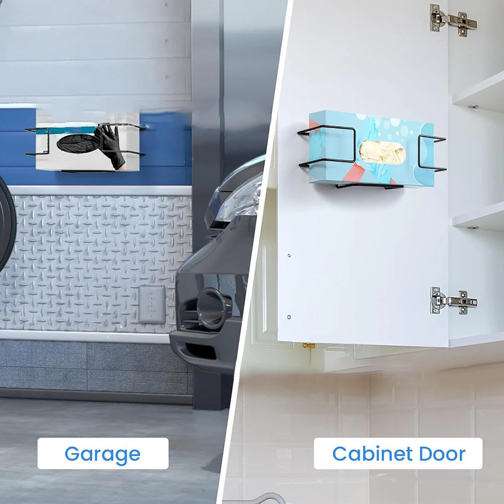 Держатель для туалетной бумаги металлический держатель перчаток настенный