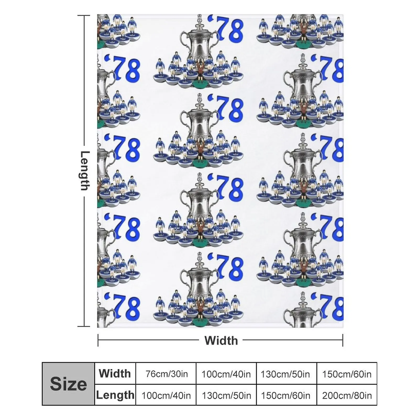 Новое одеяло Ipswich Town ❸ Subbuteo Team тяжелое для сна диван модные одеяла диванов