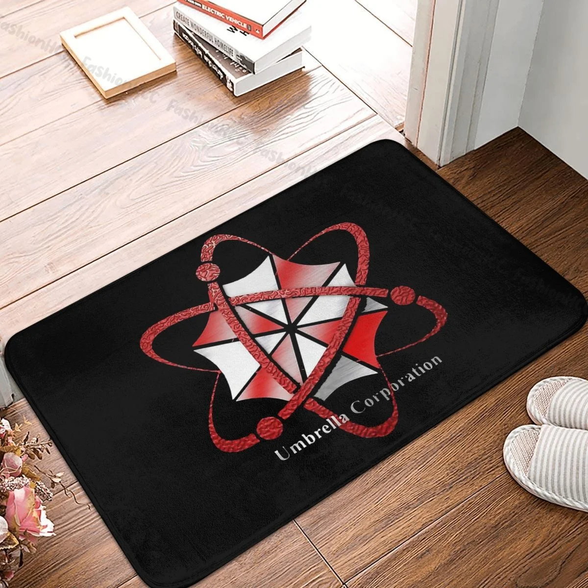 

Umbrella Corporation Non-slip Doormat Bath Kitchen Mat Welcome Carpet Flannel Modern Decor