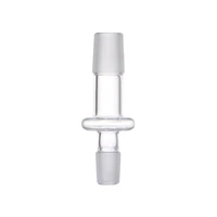 1pc glass shisha adapter 24mm dia to 18 8mm male connector hookah connection regular bowl adapter narguile head