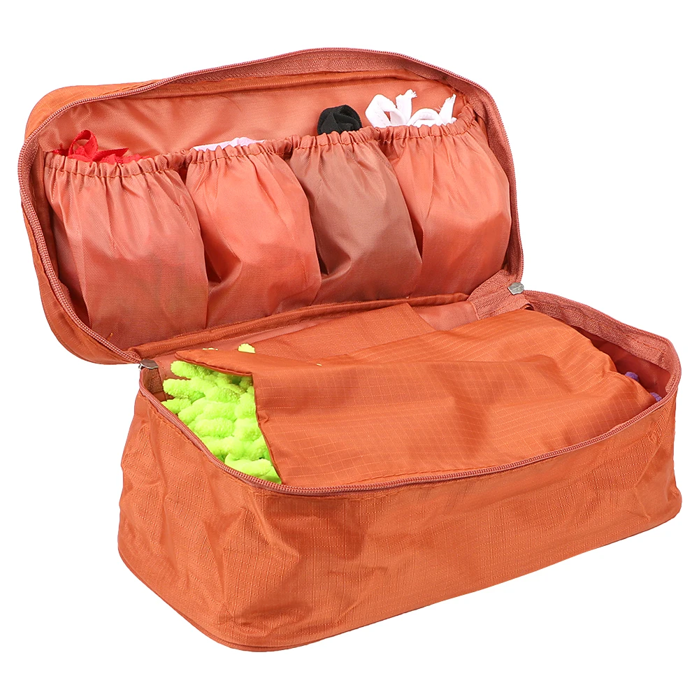 

Водонепроницаемая женская сумка для хранения бюстгальтеров и нижнего белья, косметичка для макияжа, чехол, портативный многофункциональны...