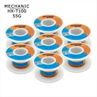 Свинцовый тонкий припой, механический припой, 55 г, 183 , 63%, оловянный провод высокой чистоты с содержанием олова 0,3, 0,4, 0,5, 0,6, 0,8, 1,0, 1,2 мм