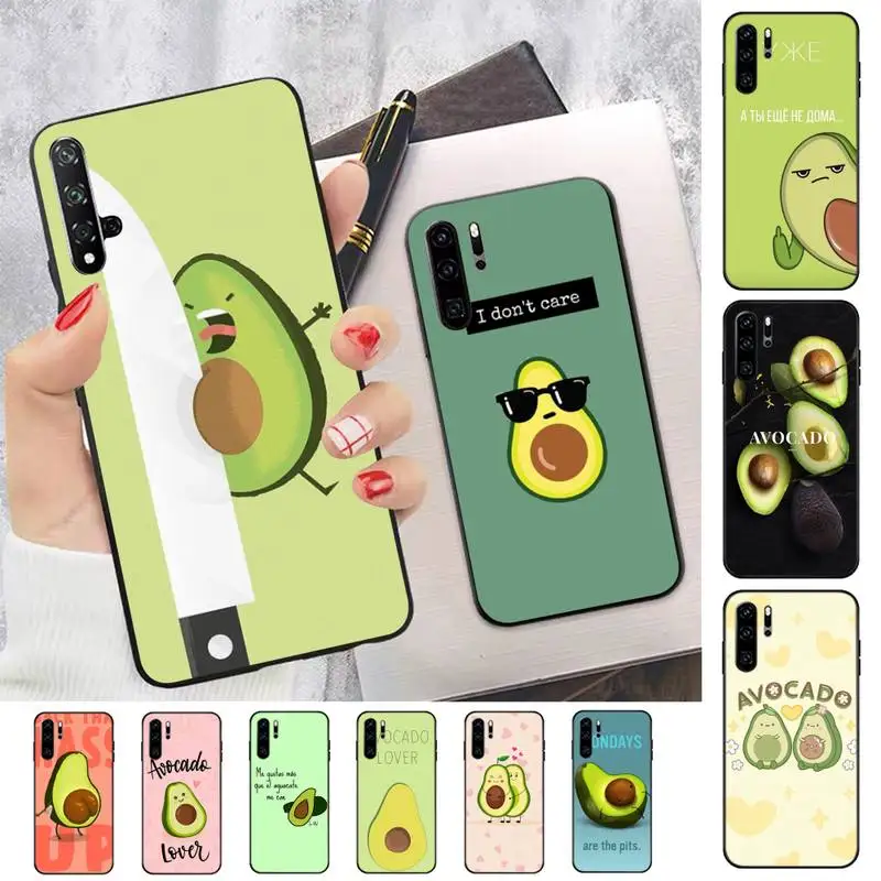 

Avocado Phone Case for Huawei P30 40 20 10 8 9 lite pro plus Psmart2019