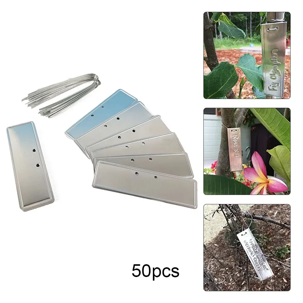 Карандаш Алюминиевые этикетки для растений Садовые бирки Дизайн с двойной