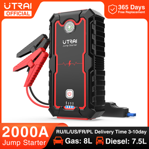 UTRAI Power Bank  2000A Jump Starter Portable Char...