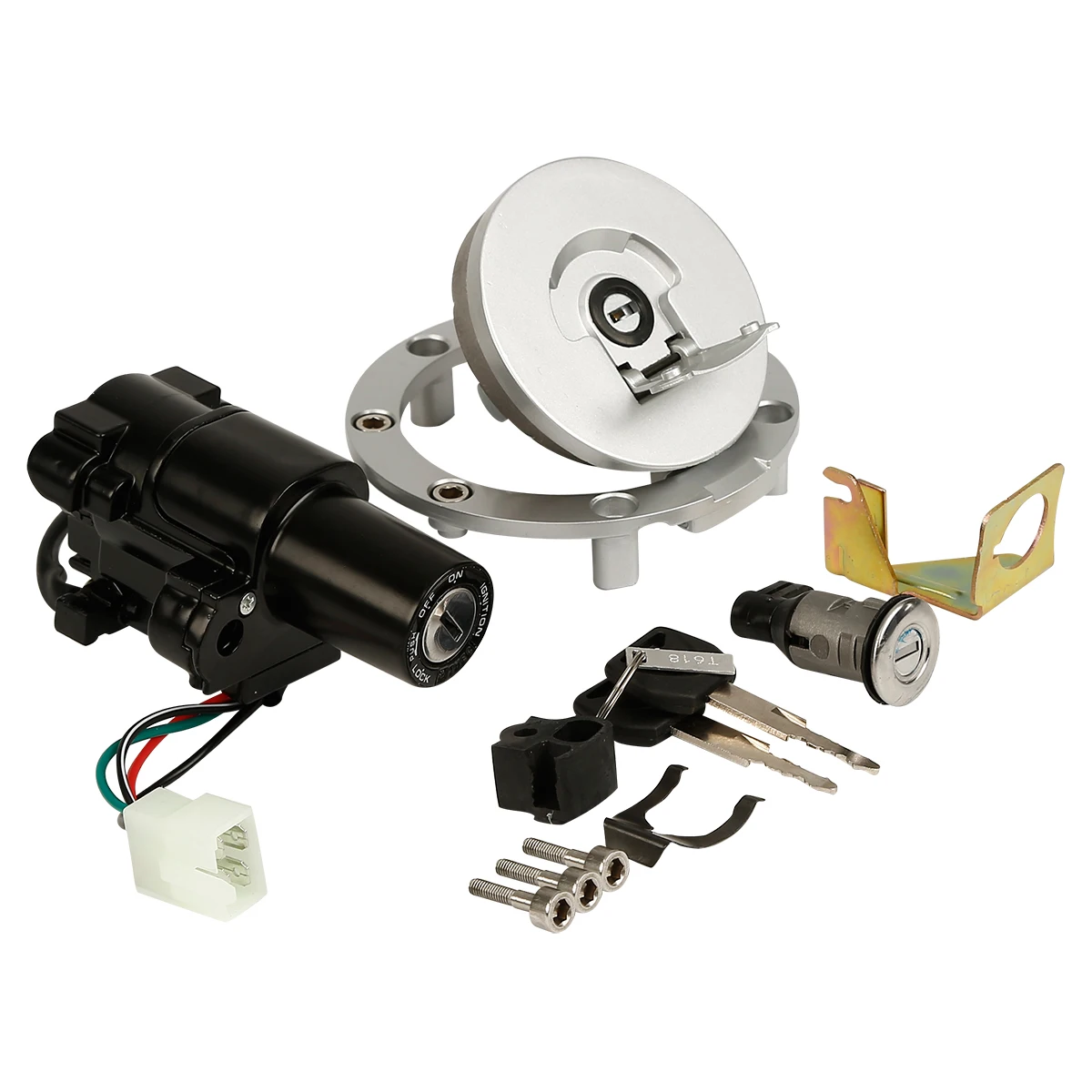 

Ключ замка зажигания топливного газа мотоцикла для Honda CB900 CB919 2002-07 CBR250 2011-2012 CB1300 03-08 ST1300 03-11 CBR954 F4