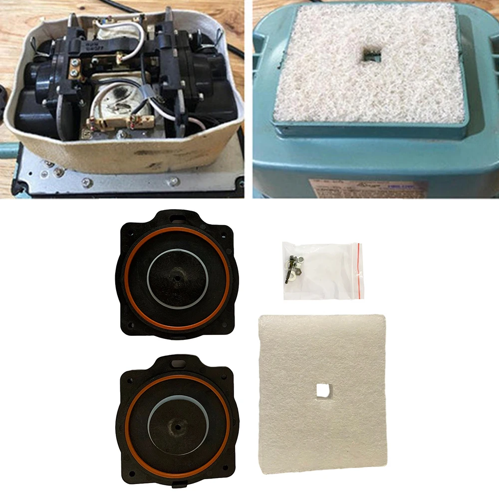 

Air Pump Diaphragm Rebuild Repair Kit For Hiblow HP-100 HP-120 Septic Air Pump (ONLY DIAPHRAGM)