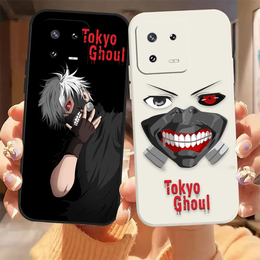 

Tokyo Ghoul Kaneki Case For Xiaomi 13 12 12S 11 11T 10 10S 9 9SE 8 8SE Pro Ultra Lite Colour Liquid Case Cover Funda Cqoue Shell