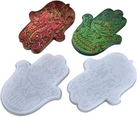 elephant and eye of fatima hand resin mold diy craft handmade tray coaster making uv epoxy silicone molds %d9%82%d9%88%d8%a7%d9%84%d8%a8 %d8%b3%d9%8a%d9%84%d9%83%d9%88%d9%86