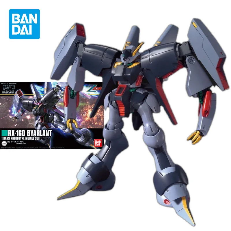 

Bandai Original GUNDAM HGUC Series RX-160S BYARLANT CUSTOM 1/144 Anime Action Figure Assembly Model Toys Gifts For Children