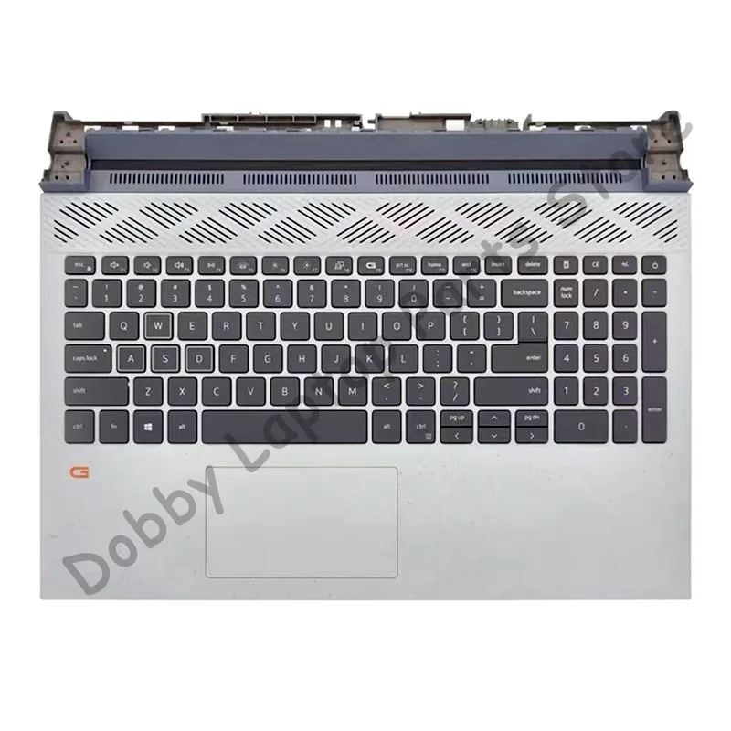 Новая сменная клавиатура для ноутбуков Dell Gaming G15 5510 5511 5515 5520 5521 5525, верхняя часть корпуса, подставка для рук, клавиатура с подсветкой 04XJ3D (art.: 3920da2d6dc8a) - 3920da2d6dc8a