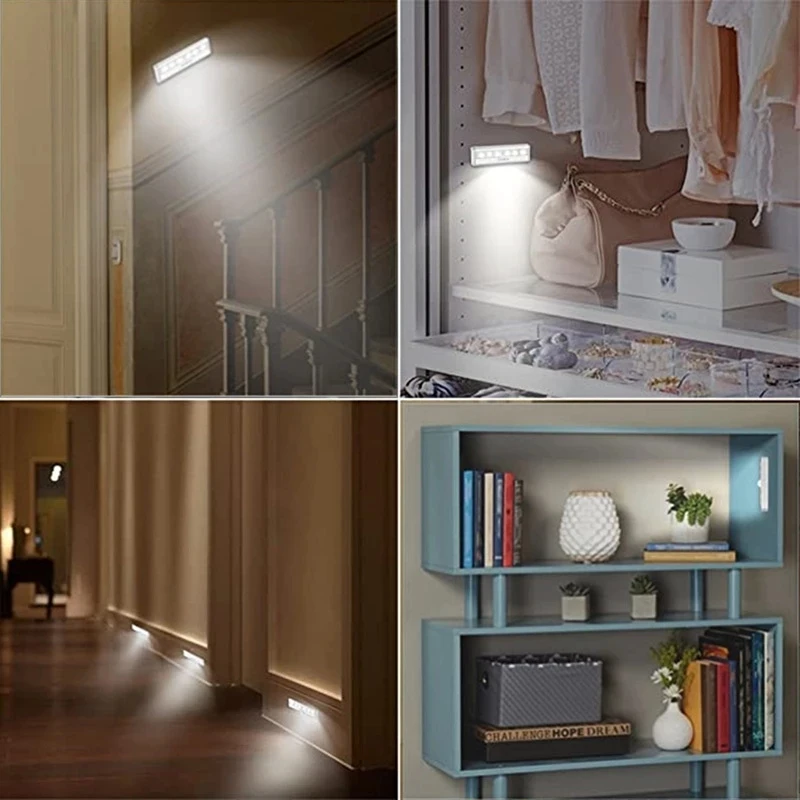 Светодиодная Индукционная лампа для шкафа с датчиком движения ночник USB-зарядкой