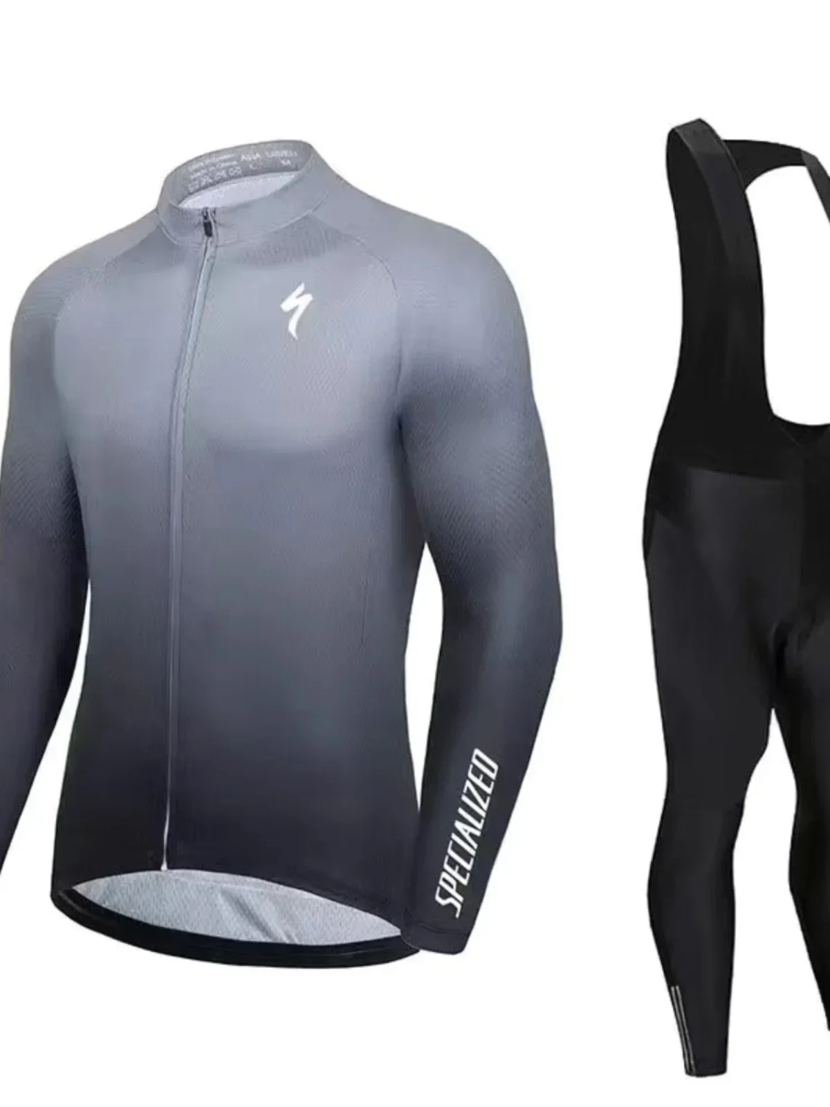 2024 Autumn Long Sleeve Cycling Jersey Pants Wears MTB Ropa Ciclismo Bicycle Clothes Warm Bike Clothing Sets Jacket