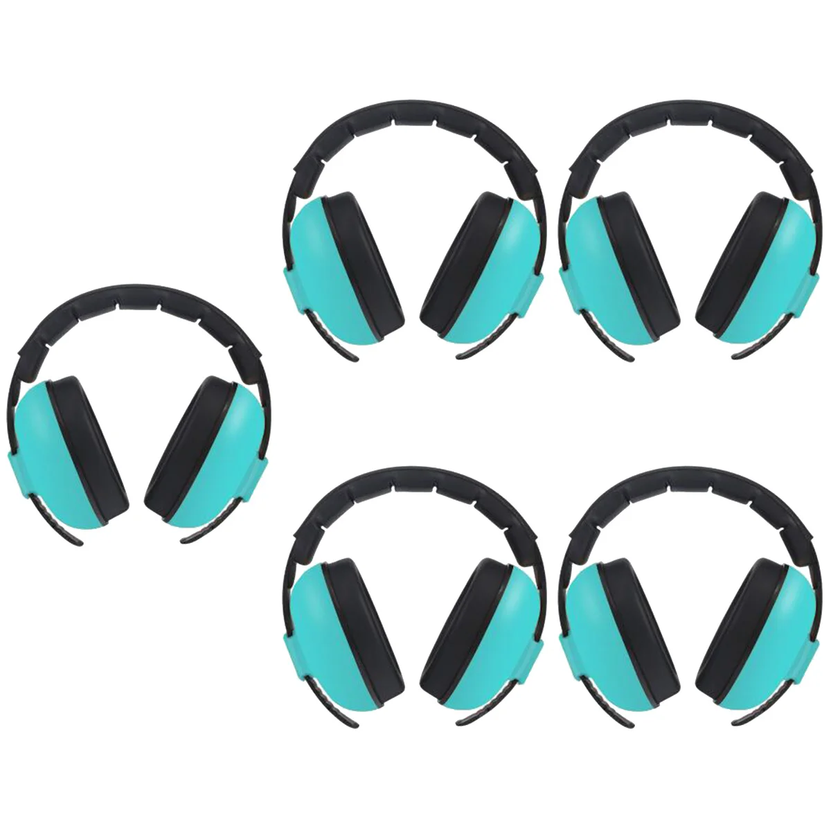 

5 Pieces Infant Infant Hearing Protectors Baby Noise Reduction Hearing Protector Blocking Child