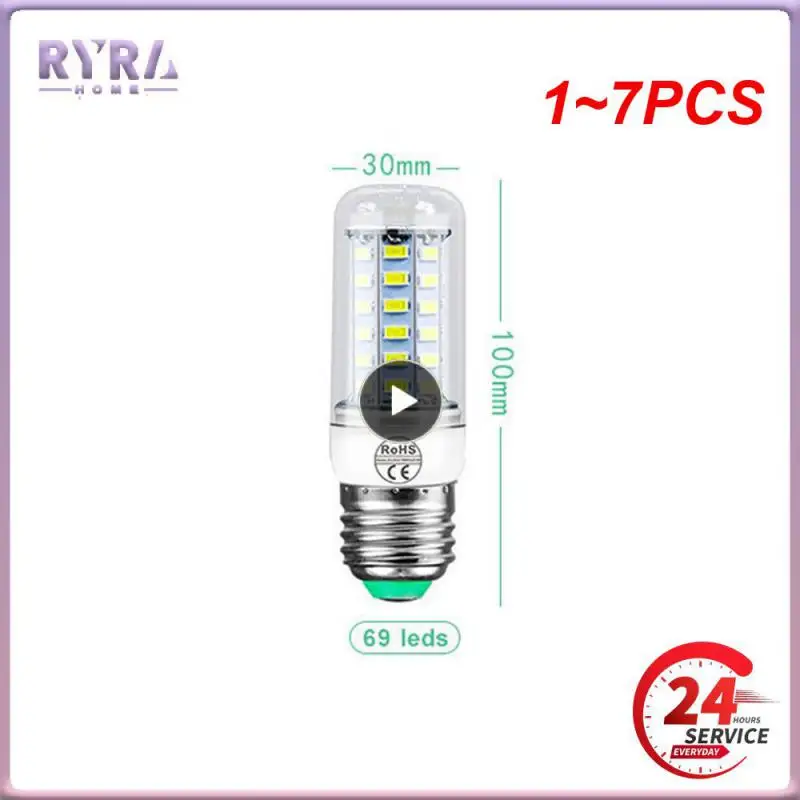 

1~7PCS 5730 E27 LED Light Corn Lamp Energy Saving Lights Led Lamp 110V 220V Lampada Candle Ampoule LED Corn Light Bulbs