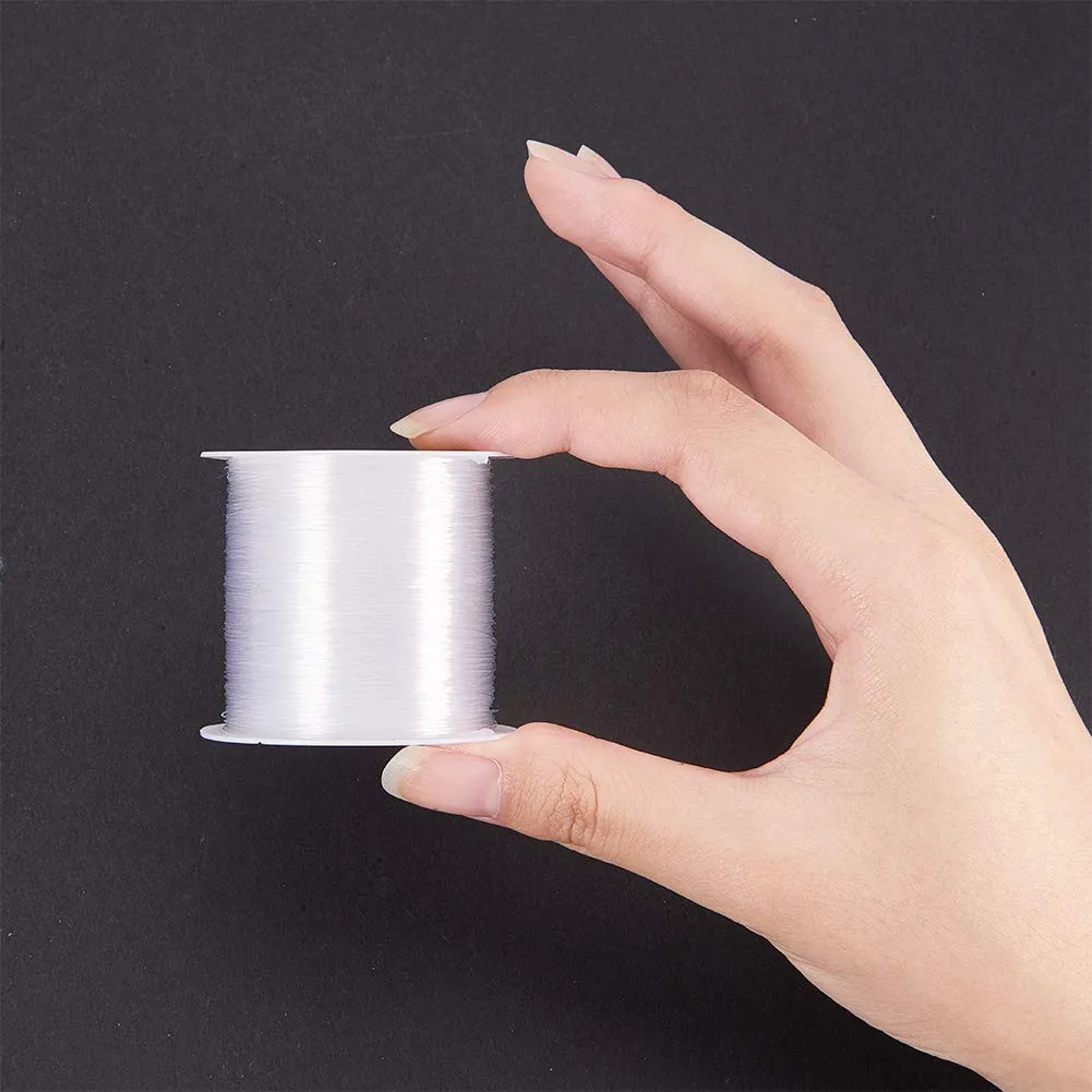 5-130 м кристально чистая нейлоновая нить рыболовная леска провод для бусин сделай