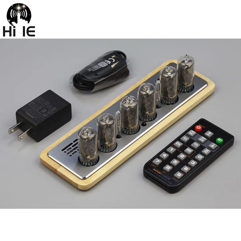 Omnixie nl841 светящиеся светодиодные умные часы Nixie для дома с изменением цвета