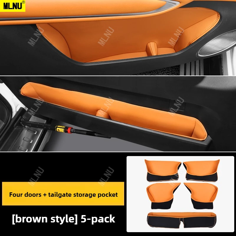 

Дверной кожаный карман для хранения аксессуаров TANK 500hi4t/z 2026/2025, дополнительное хранилище, устойчивый к царапинам, защита от погремушки 2022-2024 гг.