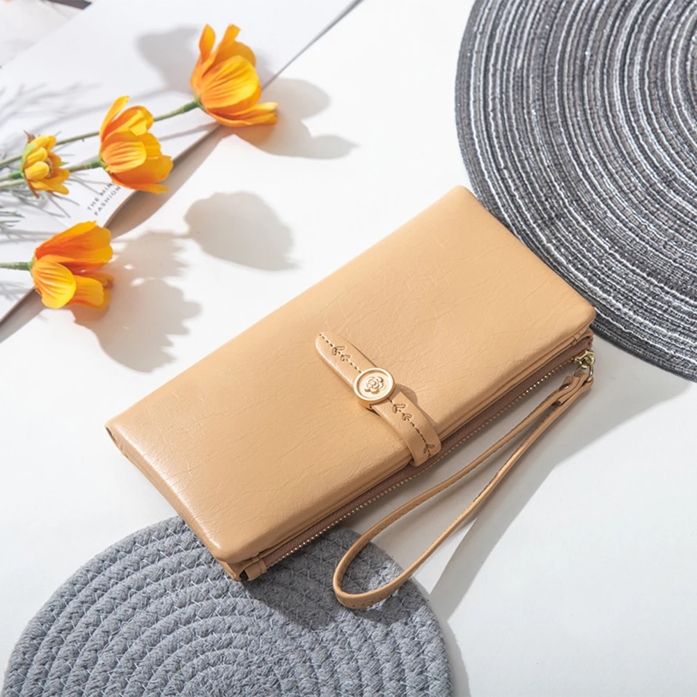 

Long Women Wallet Fashion Card Holder Coin Purse Female Small Money Purses New Clutch Bag Temperament Lady Carteira Feminina