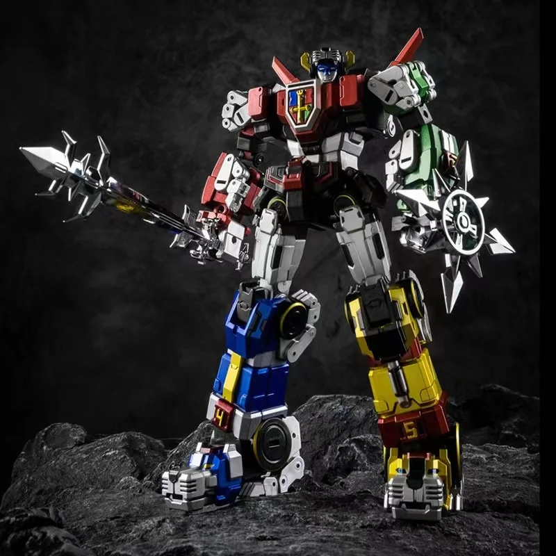 

【IN STOCK】Lucky Cat Transformation MICRO COSMOS MC01 MC-01S MC01S Elvis Voltron Metal Painting Beast King Combiner Action Figure