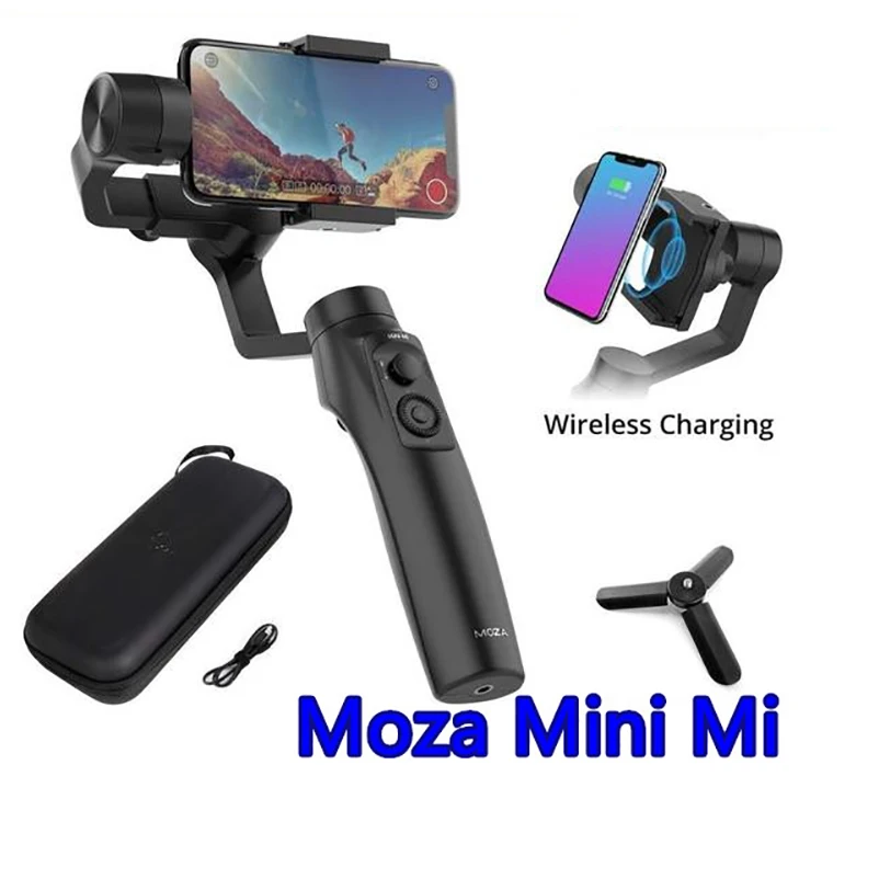 

Moza Mini MI 3-Axis Smartphone Gimbal Stabilizer with Wireless Charging Multiple Subjects Detection Inception Mode