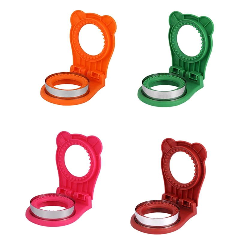 

4PCS Sandwich Cutter And Sealer Sandwich Bread Pancake Maker For Breakfast Sandwich Maker