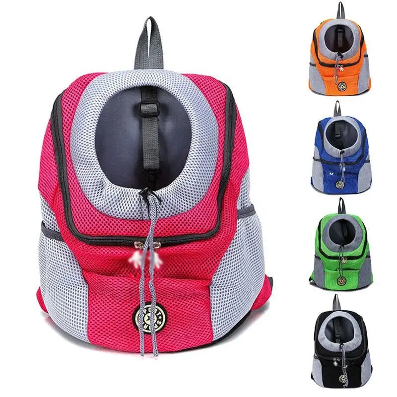 

Best Seller Portable Breathable Pet Carrier Backpack For Dogs And Cats Hands Free Reversible Pet Papoose Bag