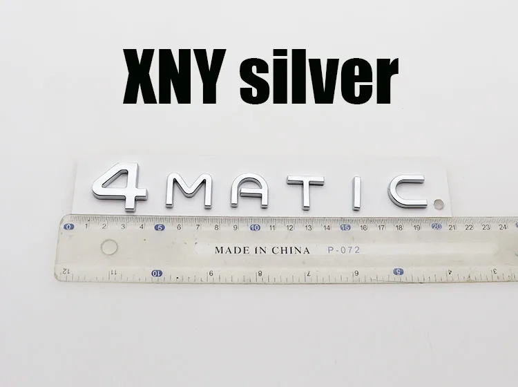 1 шт. 3D ABS 4matic Автомобильный логотип буквенная наклейка на задний бампер заднюю