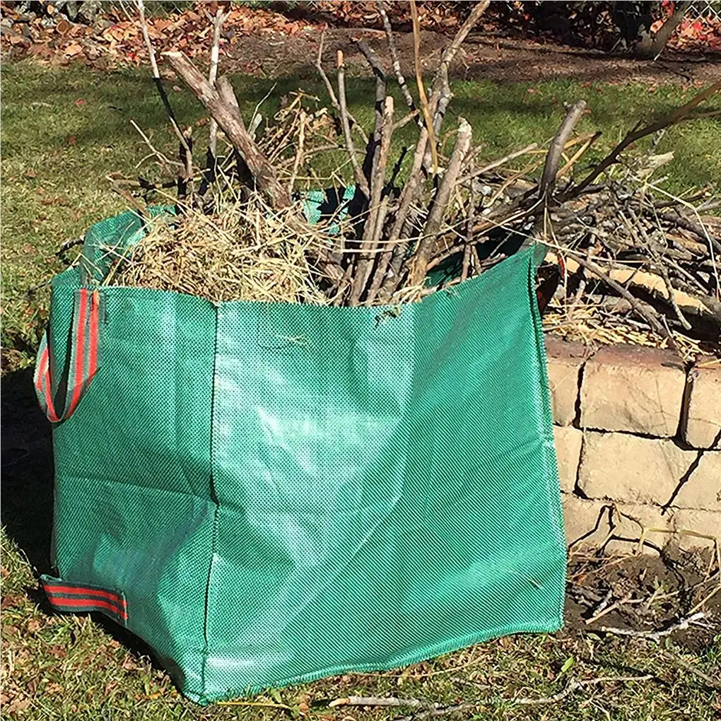 

Garbage Bags Dirt Resistant Large Leaf for Collecting Trash Bins Garden Waste Storage Household Supplies Lawn Rubbish Bin