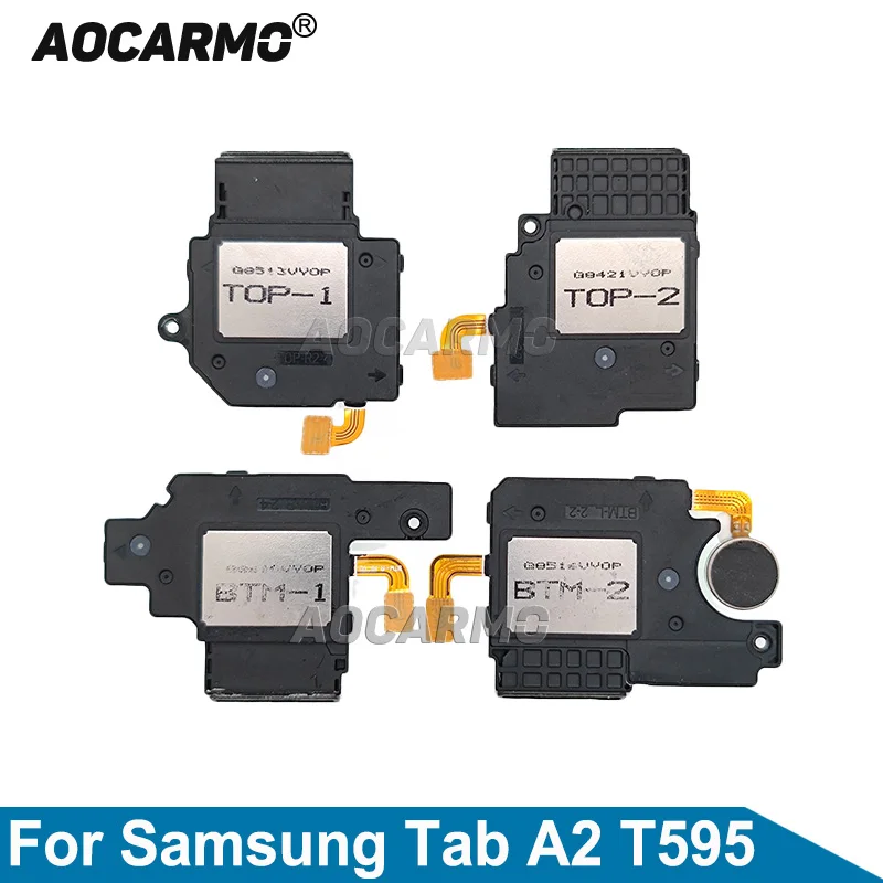 

Aocarmo For Samsung Galaxy Tab A2 SM- T595 T595C 1Set Speaker Buzzer Ring Loudspeaker Flex Cable Replacement Parts