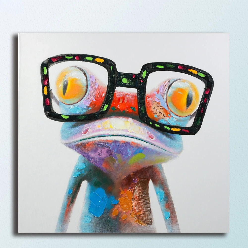 

Fashion Amazing-Gecko animal Oil Painting Wall Art Picture Paiting Canvas Paints Home Decor HD Print Painting Wall Art Picture